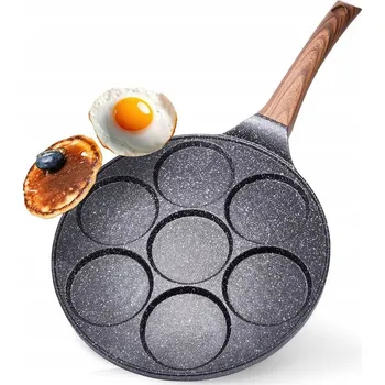 Pánev Pánev na vejce a lívance Vilde Black&Wood 26 cm granitová