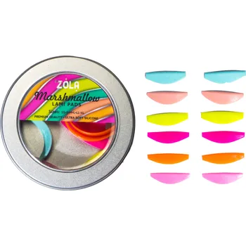 Péče o řasy a obočí ZOLA Marshmallow Lami Pads – natáčky na lash lifting 6 párů
