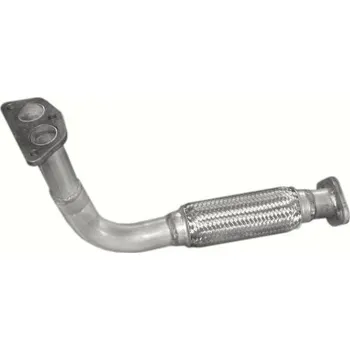 Přední díl výfuku Výfuk Polmostrów - přední trubka výfuku MAZDA 323 1.3 -16V, MAZDA 323 1.3i -16V, MAZDA 323 1.6 -8V, MAZDA 323 1.6i -8V, MAZDA 323 F 1.6i -8V (PR 12.158 [739-563])