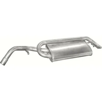 Výfukový systém Výfuk Polmostrów - zadní tlumič - díl výfuku FORD Escort 1.6i -16V, FORD Orion 1.6i -16V (PR 08.117 [154-475])