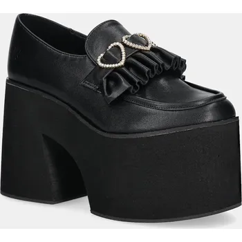 Dámské lodičky Lodičky Koi Footwear Dark Delights Chunky Heart GW02 černá 99X, EUR 39