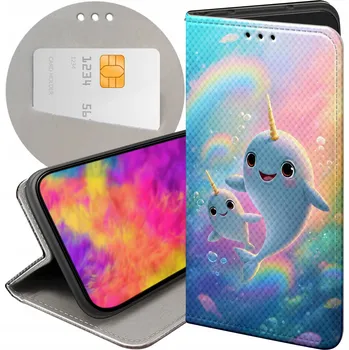 Pouzdro na mobilní telefon Flipové pouzdro Hello Case pro Samsung Galaxy A33 5G, vícebarevné