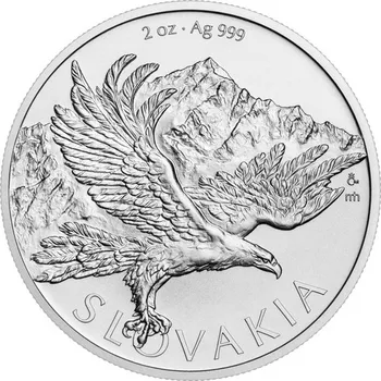 Sběratelství Stříbrná 2oz investiční mince Orel 2026 standard