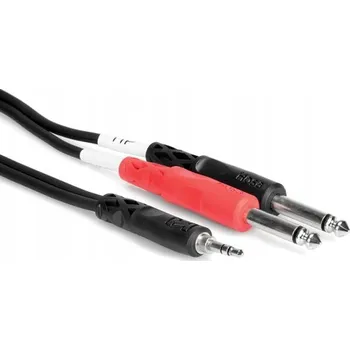 Audio kabel Kabel jack 3,5 mm - jack 6,3 mm Hosa CMP-159 3 m