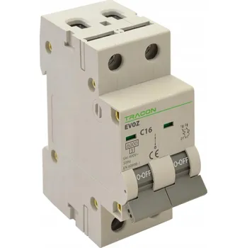 Jistič TRACON Jistič, charakteristika C, 40A, 2P, 6kA EVOZ2C40