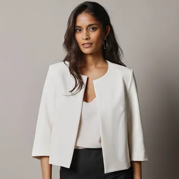 Sako s 3/4 rukávy režná 36