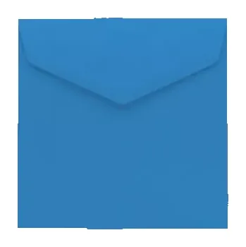 Obálka Poštovní obálka modrá 155x155mm