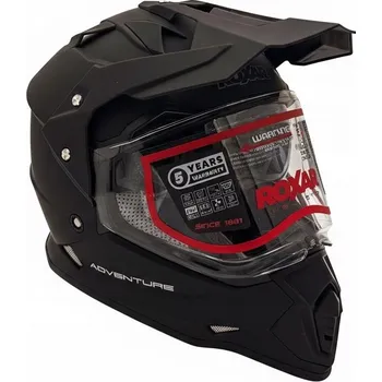 Helma na motorku Motocyklová přilba cestovní ROXAR ADV Z-Line černá matná 2XL