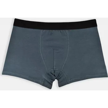 Pánské spodní prádlo Pánské boxerky Noviti BB005-M-05 Sza/mel XL (42) šedý melír