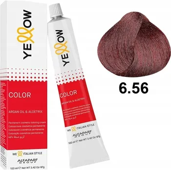 Barva na vlasy Barva Alfaparf Žlutá 6,56 100 ml