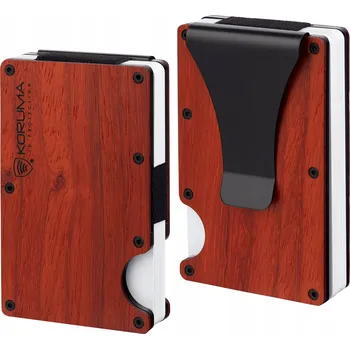 Peněženka Koruma hliníková peněženka šedá - unisex