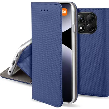 Pouzdro na mobilní telefon Flipové pouzdro Hero Case pro Xiaomi Redmi Note 14 Pro, modré