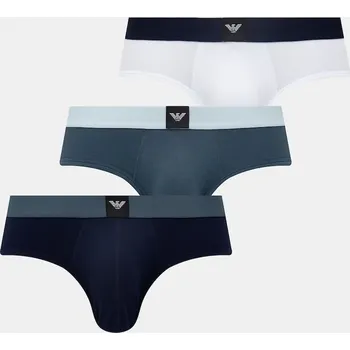 Pánská móda Spodní prádlo Emporio Armani Underwear 3-pack EM002154.AF20673 námořnická modř 59X, vel. XL