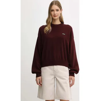 Dámský svetr Vlněný svetr Rotate 1147522734 burgundské 93X, vel. L