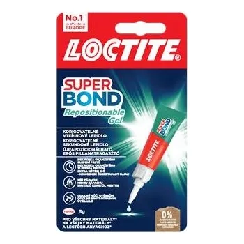Průmyslové lepidlo Vteřinové lepidlo "Loctite Super Bond Repositionable Gel", gel, 3g, HENKEL