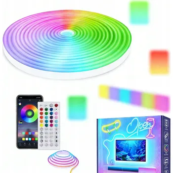 LED páska LED pásek s dálkovým ovládáním RGB 6m neonový hadice ECOLIGHT