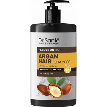 Šampon Šampon s arganovým olejem a keratinem pro poškozené vlasy Dr. Santé, 100