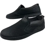 Fumai Pánské černé polobotky 09 Barva: Černá, Velikost: 40