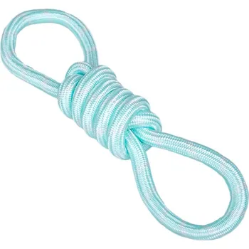 Hr.HUHU přetahovadlo osmička provaz tyrkysové