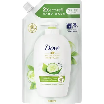 Mýdlo Dove tekuté mydlo NÁPLŇ 500ml Fresh Touch Cucumber Ks