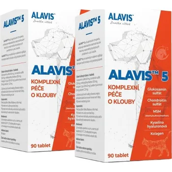 Alavis 5 komplexní péče o klouby, 2x 90 tbl.