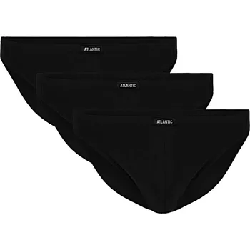 Slipy Pánské slipy 3 PÁRY mini ATLANTIC 3BMP-230 - M