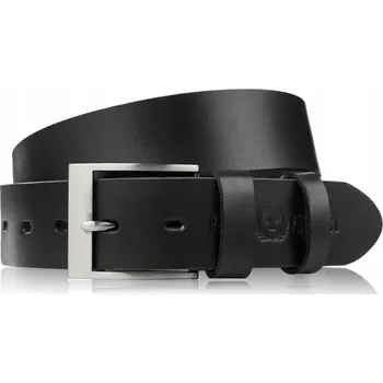Opasek Pásek kožený opasek premium s klasickou sponou, elegantní černý, 130 cm