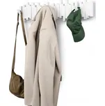 Nástěnný věšák bílý do předsíně na oblečení bundy moderní STICKS 8