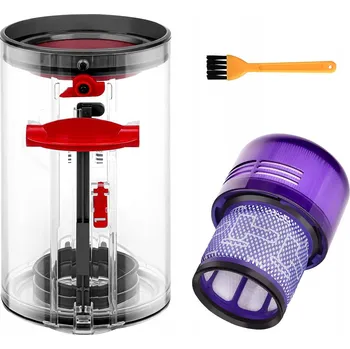 NÁDRŽ, ZÁSOBNÍK a filtry NÁHRADNÍ DÍL NA PRACH pro VYSAVAČ DYSON V11 V15 SV14