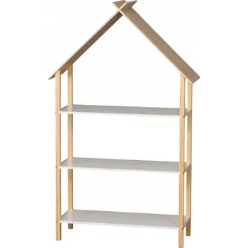 Knihovna Regál DOCHTMANN 78,5 x 30 x 131 cm, bílý