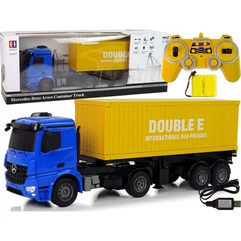 autíčko Velký RC nákladní vůz Mercedes Arocs Modrý 1:20