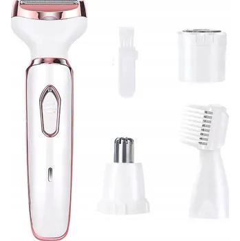 4v1 Dámský Holicí Strojek DEPILÁTOR BEZDRÁTOVÝ pro ženy na nohy, tělo, podpaží