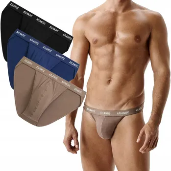 Slipy Pánské slipy Atlantic 3MP-1576 Wl26 Niec/capj/cza L (40) vícebarevné