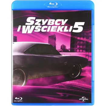 Blu-ray film Szybcy i Wściekli 5 Blu-ray disk