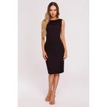 MOE koktejlové šaty klasického střihu midi velikosti XXL