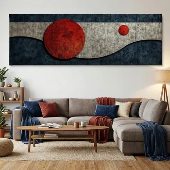 Obraz Obraz na plátně - Malý a velký Japonec FeelHappy.cz Velikost obrazu (šířka x výška): 60 x 20 cm