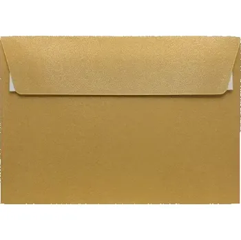 Obálka Metalická (perleťová) obálka zlatá C5 (162x229mm) PS