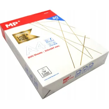 Kancelářský papír Kancelářský papír MP formát A4 80g 500 listů