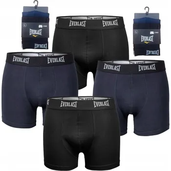 Boxerky EVERLAST pánské bavlněné boxerky 4 ks vel. M mix barev