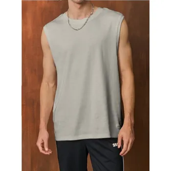 Sinsay - Tričko bez rukávů - šedá - 671FX-09X - 671FX-09X-S