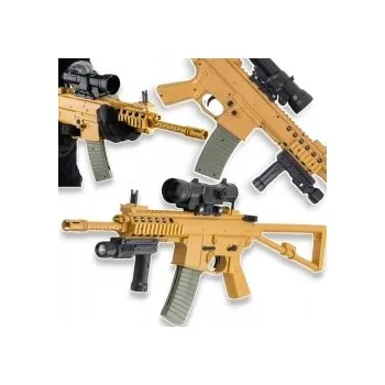 Dětská zbraň PUŠKA NA KULIČKY REPLIKA ZBRANĚ DOUBLE BELL BI-8002 IMITACE ZBRANĚ S PUHLEDEM