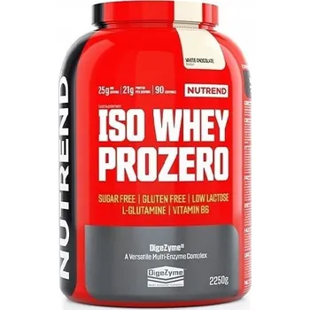 Protein Proteinový izolát WPI Nutrend 2250 g bez cukru, bez lepku