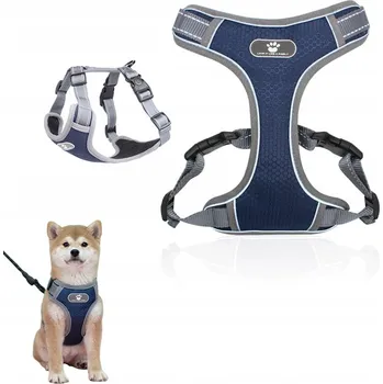 Postroj pro psa POSTROJ PRO PSA GUARD DOG BEZ TLAKU NASTAVITELNÝ REFLEXNÍ PROCHÁZKOVÝ v. L