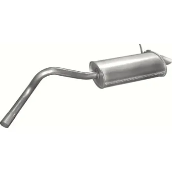 Výfukový systém Výfuk Polmostrów - zadní tlumič - díl výfuku NISSAN Kubistar I 1.5 dCi Turbo Diesel, RENAULT Kangoo I 1.5 dCi Turbo Diesel, RENAULT Kangoo I 1.9 dTi Turbo Diesel (PR 21.295 [200-819])