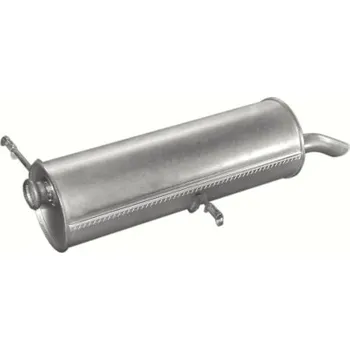 Výfukový systém Výfuk Polmostrów - zadní tlumič - díl výfuku PEUGEOT 307 1.6i -16V (PR 19.408 [190-097])