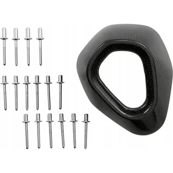 Výfuk pro motocykl Koncovka výfuku Akrapovič karbonová černá, náhradní díl