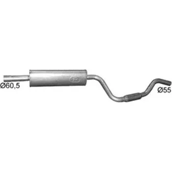 Střední díl výfuku Výfuk - střední tlumič - díl výfuku ŠKODA Octavia III 1.8 TSi, ŠKODA Octavia III 1.8 TSi 4x2 (24.017)