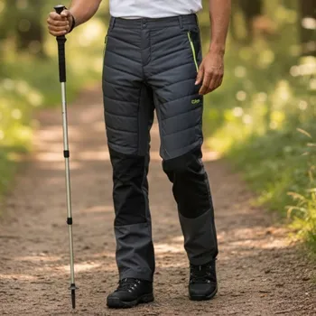 Pánské kalhoty Zateplené kalhoty CAMPAGNOLO Ripstop Primaloft Šedá 3XL