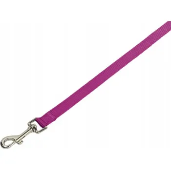 Vodítko pro psa Vodítko Nobby Classic popruh PREMIUM M/L materiál 20mm/120cm Malinová