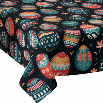 ubrus UBRUS NA STŮL Velikonoce 140x220 cm, NEŠPINIVÝ, MATNÝ, SILNÝ, SVÁTEČNÍ